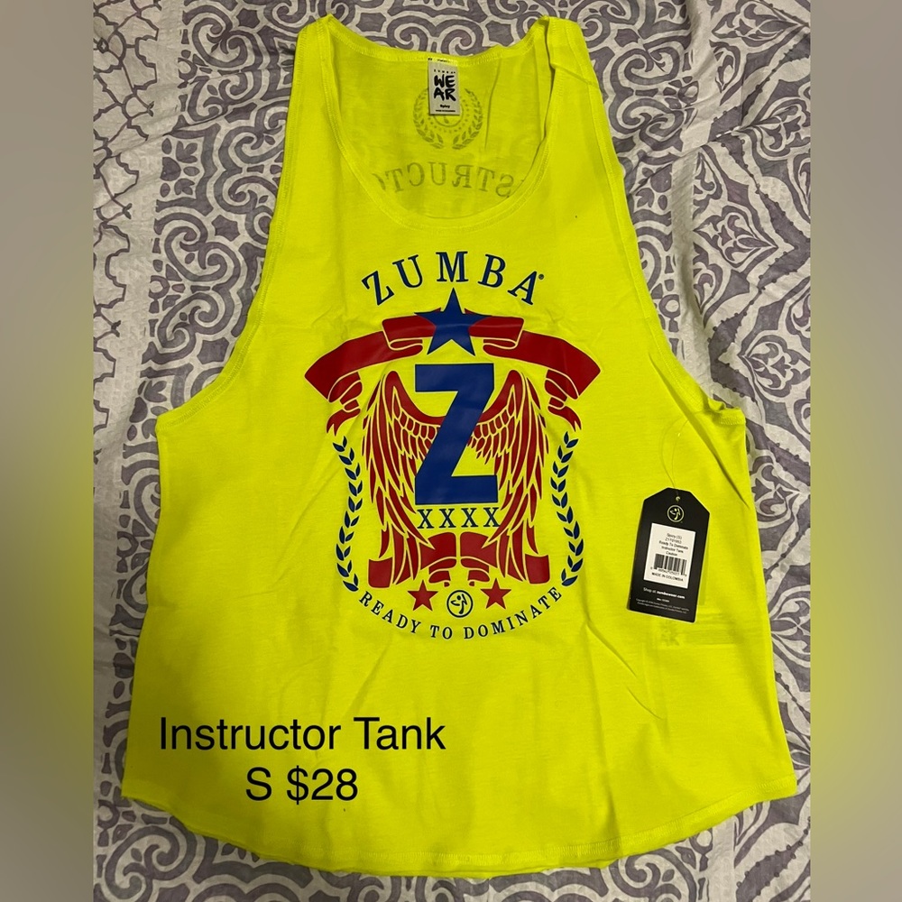 Zumba®️ Instructor Tank - S